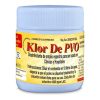 Klor De 1000 ppm Trocloseno de Sodio NaDCC + tensoactivo (detergente) y un colorante azul bote de 20 gramos polvo granulado para 10 litros