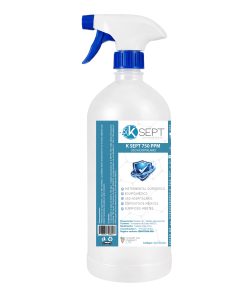 K Sept 750 ppm Trocloseno de Sodio NaDCC  bote de 1 Litro