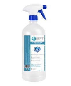 Alternative view of K Sept 750 ppm Trocloseno de Sodio NaDCC  bote de 1 Litro