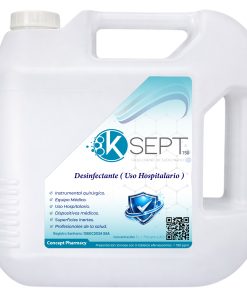K Sept 750 ppm Trocloseno de Sodio NaDCC  envase de 5 litros